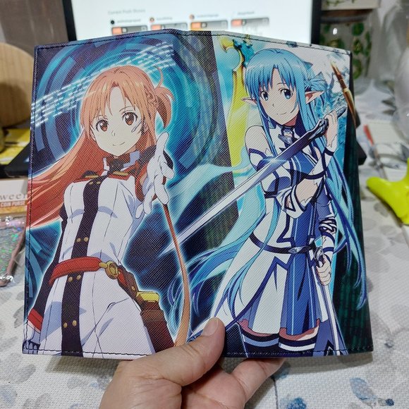 Rare Japanese Anime Full Size Wallet Coin Compartments and Credit Cards ID's - Picture 2 of 6